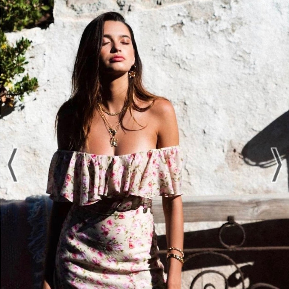 VANESSA MOONEY FLORAL DRESS